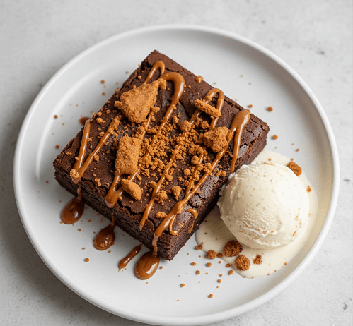 Biscoff Loaded Brownies 