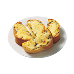 Garlic Bread With Cheese Slices 