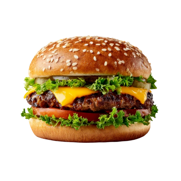 Juicy Burgers Served at Alis Pennywell Takeaway