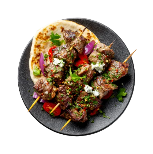 Succulent Kebabs Served at Alis Pennywell Takeaway